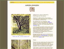 Tablet Screenshot of aaronjohnson.net